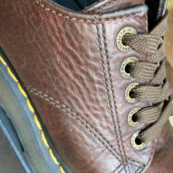 Dr. Martens brown leather Oxford shoes size 7 - Picture 9 of 13